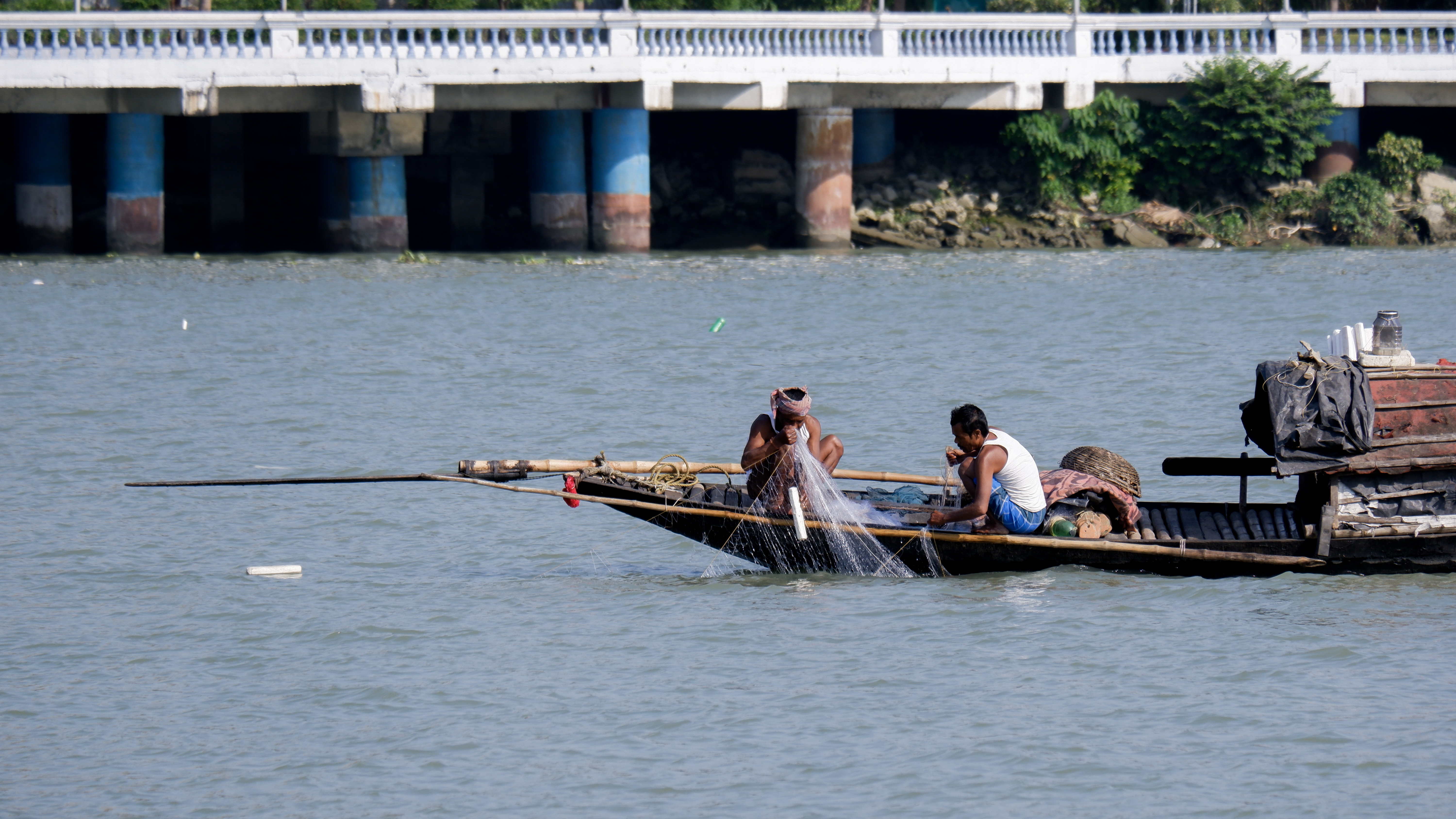 Fisher Boatmen on the Ganges